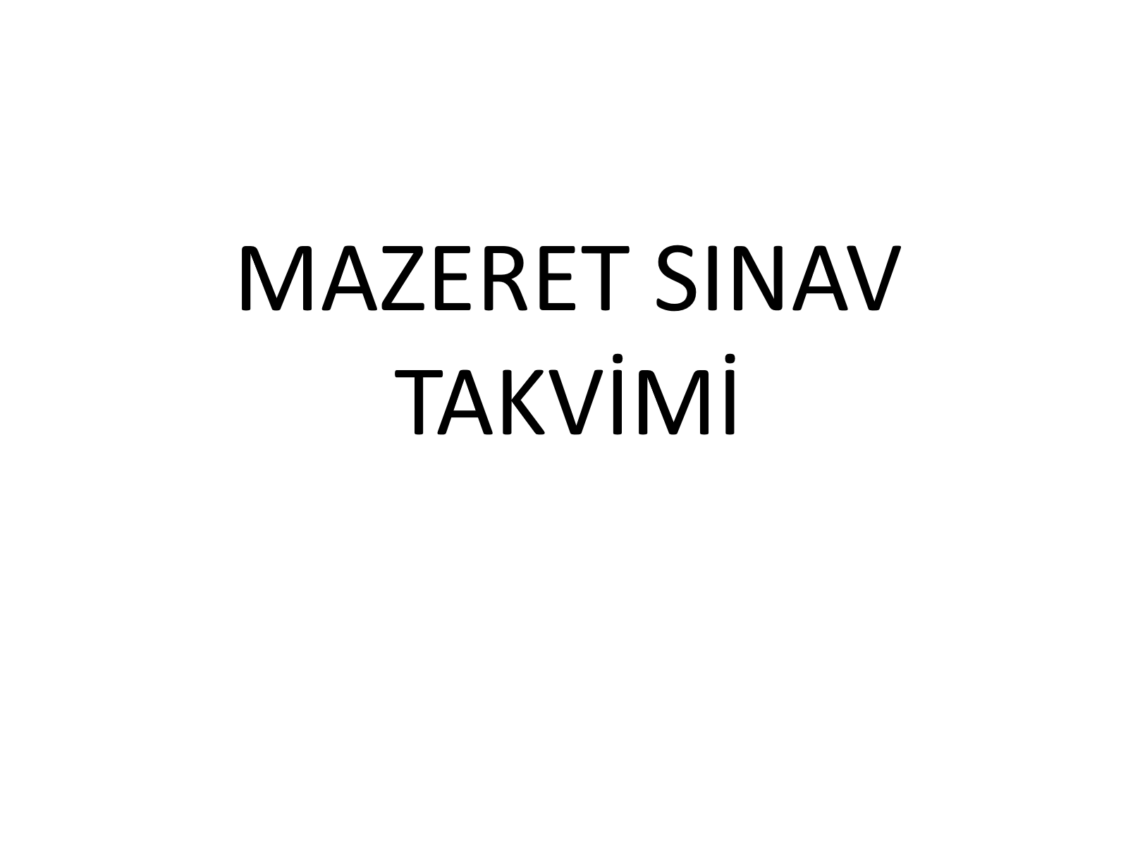 MAZERET