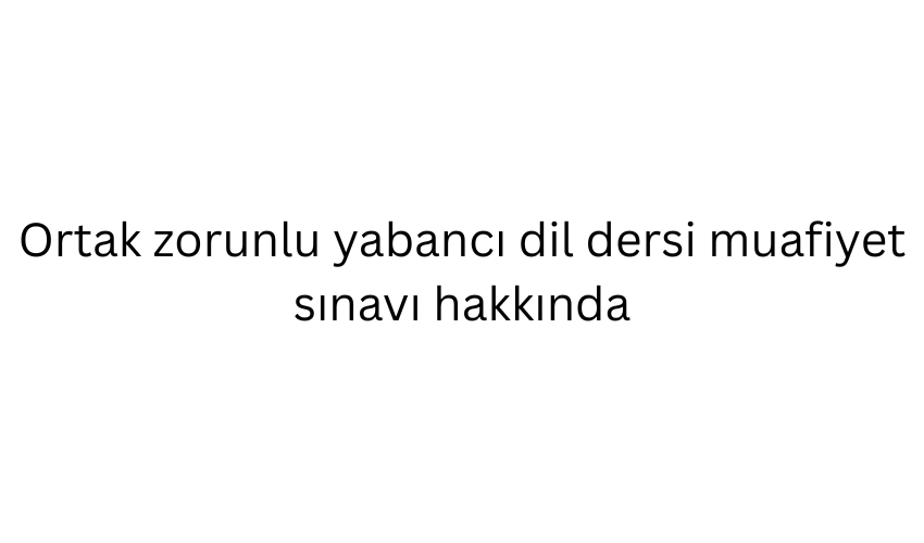 yabancimuafiyet